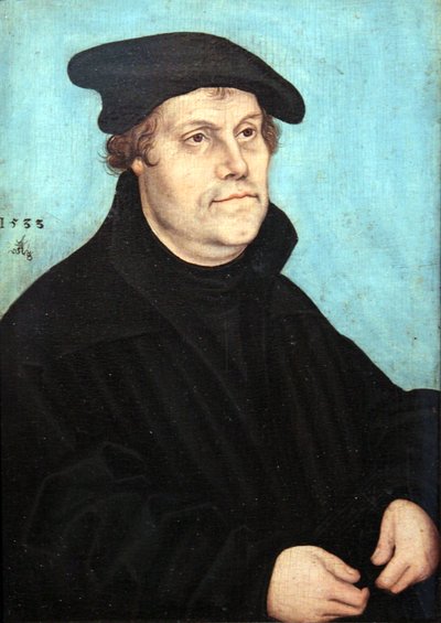 Martin Lutero da Lucas Cranach the Elder